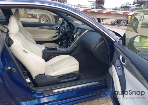 2017 Infiniti Q60 3.0T Premium z USA, uszkodzony, nr VIN JN1EV7EL2HM552724